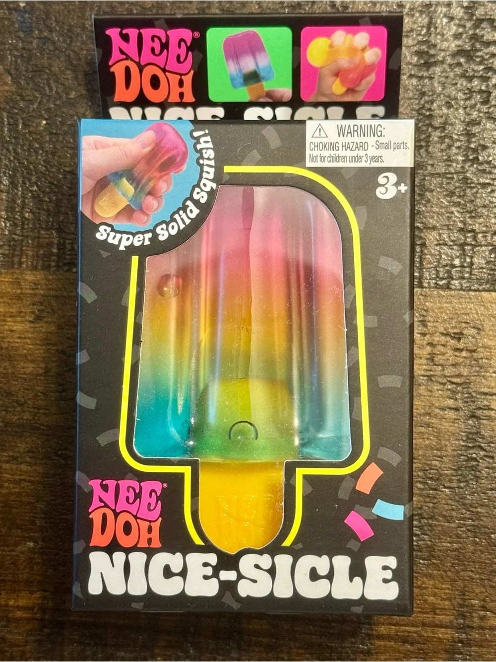 Needoh Nice-Sicle Rainbow Popsicle